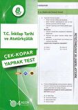 8. Sınıf T.C. İnkılap Tarihi ve Atatürkçülük Çek-Kopar Yaprak Test