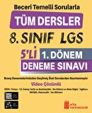 8. Sınıf LGS 5'li 1. Dönem Deneme Sınavı