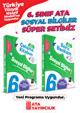 6. Sınıf Sosyal Bilgiler Süper Set (Soru Bankam + Çalışma Kitabım)