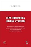 Ceza Hukukunda Hukuka Aykırılık