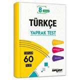 Ankara 8. Sınıf Türkçe Yaprak Test (Yeni)