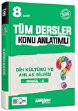 8. Sınıf Tüm Dersler Konu Anlatımlı Din Kültürü ve Ahlak Bilgisi Modül -5 Ankara Yayıncılık
