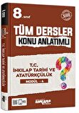 8. Sınıf Tüm Dersler Konu Anlatımlı TC İnkılap Tarihi ve Atatürkçülük Modül -4 Ankara Yayıncılık