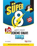 Nitelik Yayınları 8. Sınıf Süper Türkçe Denemeler