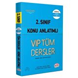 2. Sınıf VIP Tüm Dersler Konu Anlatımlı Mavi Kitap