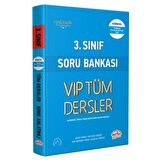 3. Sınıf VIP Tüm Dersler Soru Bankası Mavi Kitap