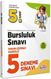 5. Sınıf Bursluluk Sınavı Tamamı Çözümlü 5 Deneme Sınavı Data Yayınları