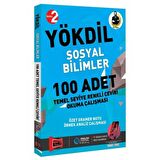 YÖKDİL Sosyal Bilimler 100 Adet Temel Seviye Renkli Çeviri Okuma Çalışması