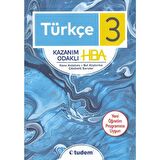 TUDEM 3.SINIF TÜRKÇE KAZANIM ODAKLI HBA