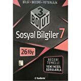 TUDEM 7.SINIF SOSYAL BİLGİLER 3 BOYUT