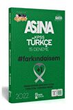 FARKINDA İSEM 2022 KPSS AŞİNA TÜRKÇE 15 DENEME