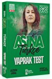2024 KPSS Türkçe Aşina Yaprak Test