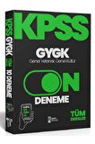 2024 KPSS Genel Yetenek Genel Kültür 10 Deneme