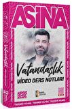 2024 Aşina KPSS Vatandaşlık Video Ders Notu