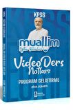 KPSS Eğitim Bilimleri Muallim Program Geliştirme Video Ders Notları