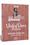KPSS Eğitim Bilimleri Muallim Öğrenme Psikolojisi Video Ders Notları