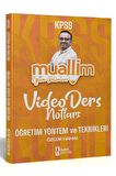 KPSS Eğitim Bilimleri Muallim Öğretim Yöntem ve Teknikleri Video Ders Notları