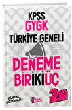 2024 KPSS GYGK Türkiye Geneli Birikiüç 3'lü Deneme