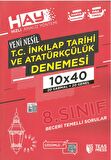 8. Sınıf T.C. İnkılap Tarihi ve Atatürkçülük HAY Branş Deneme