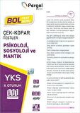 Pergel AYT Psikoloji, Sosyoloji ve Mantık Çek Kopar Testler