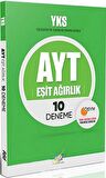 2019 YKS AYT Eşit Ağırlık 10 Deneme