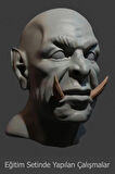 Blender Sculpting ile Organik Modelleme Video Eğitim Seti