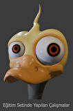 Blender Sculpting ile Organik Modelleme Video Eğitim Seti