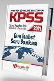 2021 KPSS Lisans Adayları İçin Tam İsabet Soru Bankası Dahi Adam Yayıncılık