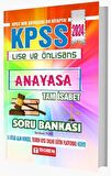 KPSS Lise Ön Lisans Tam İsabet Anayasa Soru Bankası