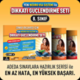 Dikkati Güçlendirme Seti 8. Sınıf - 14 Yaş - Osman Abalı