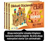 Dikkati Güçlendirme Seti Plus 6 Yaş Kitap (3 Kitap) - Osman Abalı