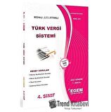 4. Sınıf 7. Yarıyıl Türk Vergi Sistemi Hedef Sorular (Kod 451)