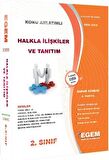 2. Sınıf Halkla İlişkiler Konu Anlatımlı Soru Bankası