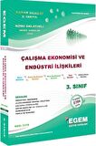 3. Sınıf Çalışma Ekonomisi ve Endüstri İlişkileri Konu Anlatımlı Soru Bankası