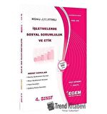 4. Sınıf İşletmelerde Sosyal Sorumluluk ve Etik Hedef Sorular (Kod 459)
