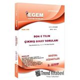 2. Sınıf 3. Yarıyıl Sosyal Hizmetler Son 6 Yılın Çıkmış Sınav Soruları (Kod 606)
