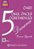 2023 KPSS ÖABT Okul Öncesi Öğretmenliği 5 Deneme Öğreti Akademi