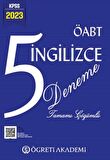 2023 KPSS ÖABT İngilizce 5 Deneme Öğreti Akademi