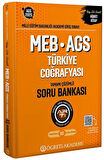Öğreti 2025 MEB-AGS Türkiye Coğrafyası Soru Bankası Çözümlü Öğreti Akademi Yayınları