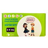BambinoYUP 3-4 Yaş Paketi-3 (21 Kitapçık + Plastik Kontrol Aracı)