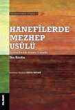 Hanefilerde Mezhep Usulü