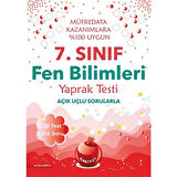 Nartest Yayınları 7. Sınıf Fen Bilimleri Yaprak Test
