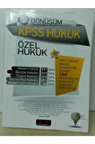 DÖNÜŞÜM KPSS Hukuk Özel Hukuk Cilt 1 / 14.Baskı