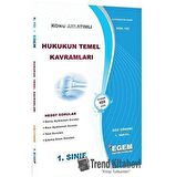 1. Sınıf 1. Yarıyıl Hukukun Temel Kavramları Konu Anlatımlı Hedef Sorular - Kod 152