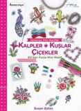 Kanaviçe Mini Motifler Kalpler, Kuşlar ve Çiçekler
