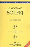 Lavignac Solfej 2A - Şan Çalışmaları
