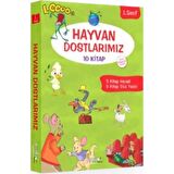 1. Sınıf Hayvan Dostlarımız Serisi (10 Kitap Takım)