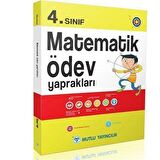 Mutlu Yayınları 4. Sınıf Matematik Ödev Yaprakları Yeni Nesil