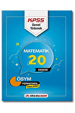 2022 KPSS Genel Yetenek Matematik Tamamı Çözümlü 20 Deneme