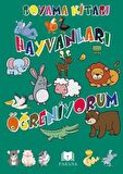 Hayvanları Öğreniyorum - Boyama Kitabı